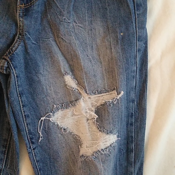 Girl's girlfriend hi rise jeans size 16 - Picture 3 of 4